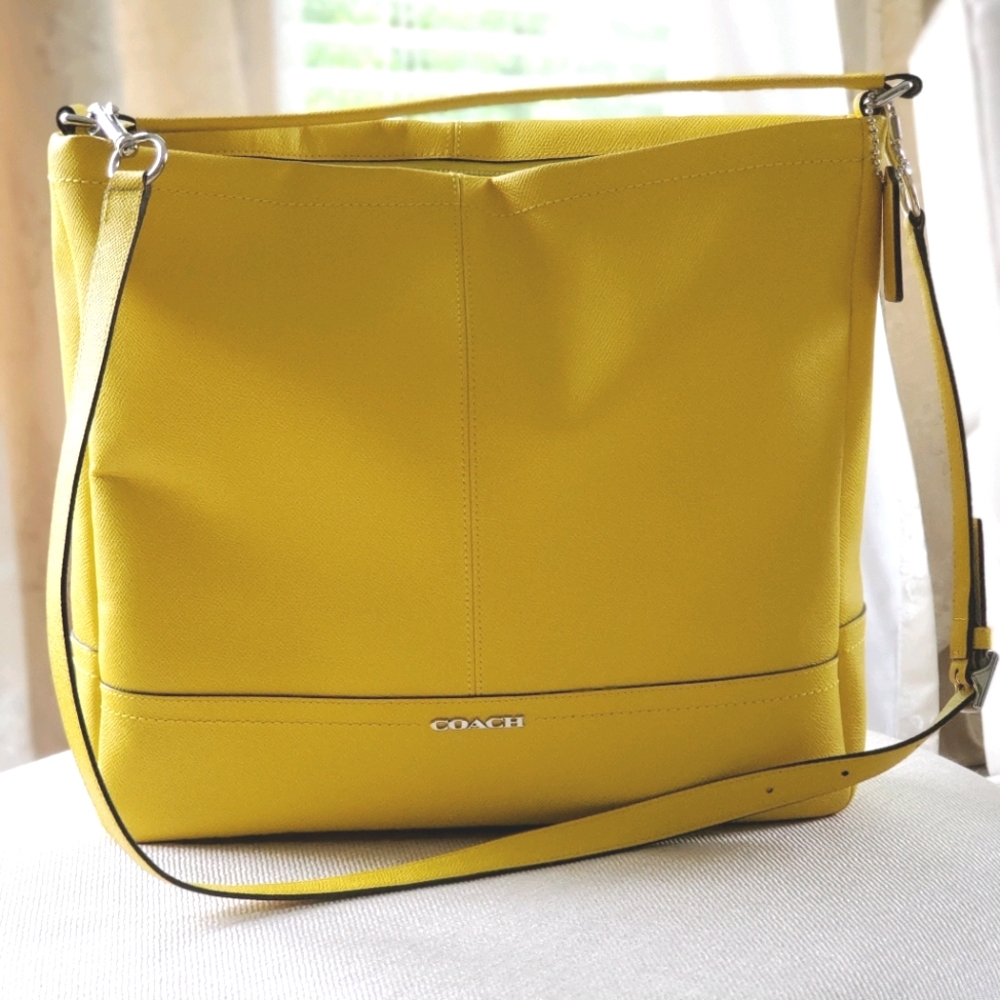 Coach NWOT Yellow Purse